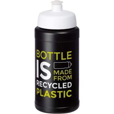 Logotrade promotional item image of: Baseline 500 ml recycled sport bottle