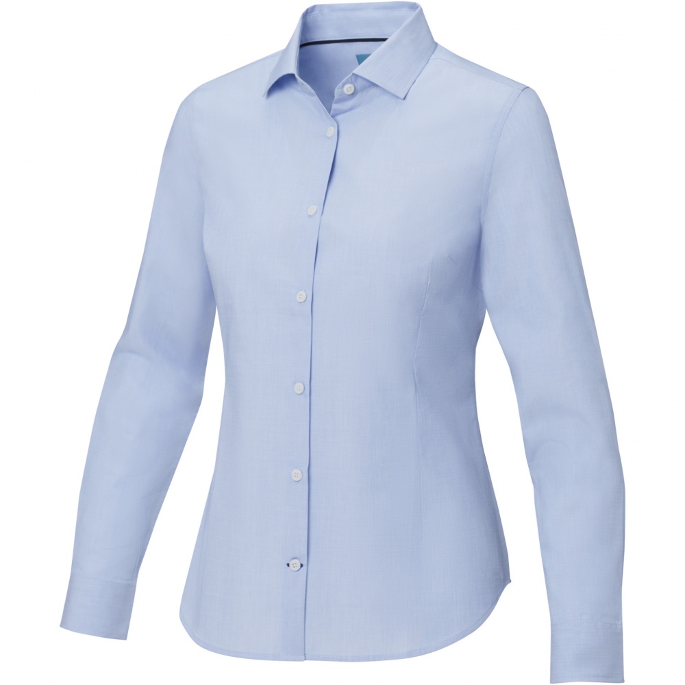 Logotrade corporate gift image of: Cuprite long sleeve women's organic shirt