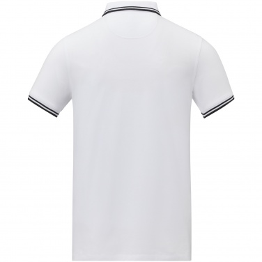 Logo trade advertising product photo of: Amarago short sleeve men's tipping polo