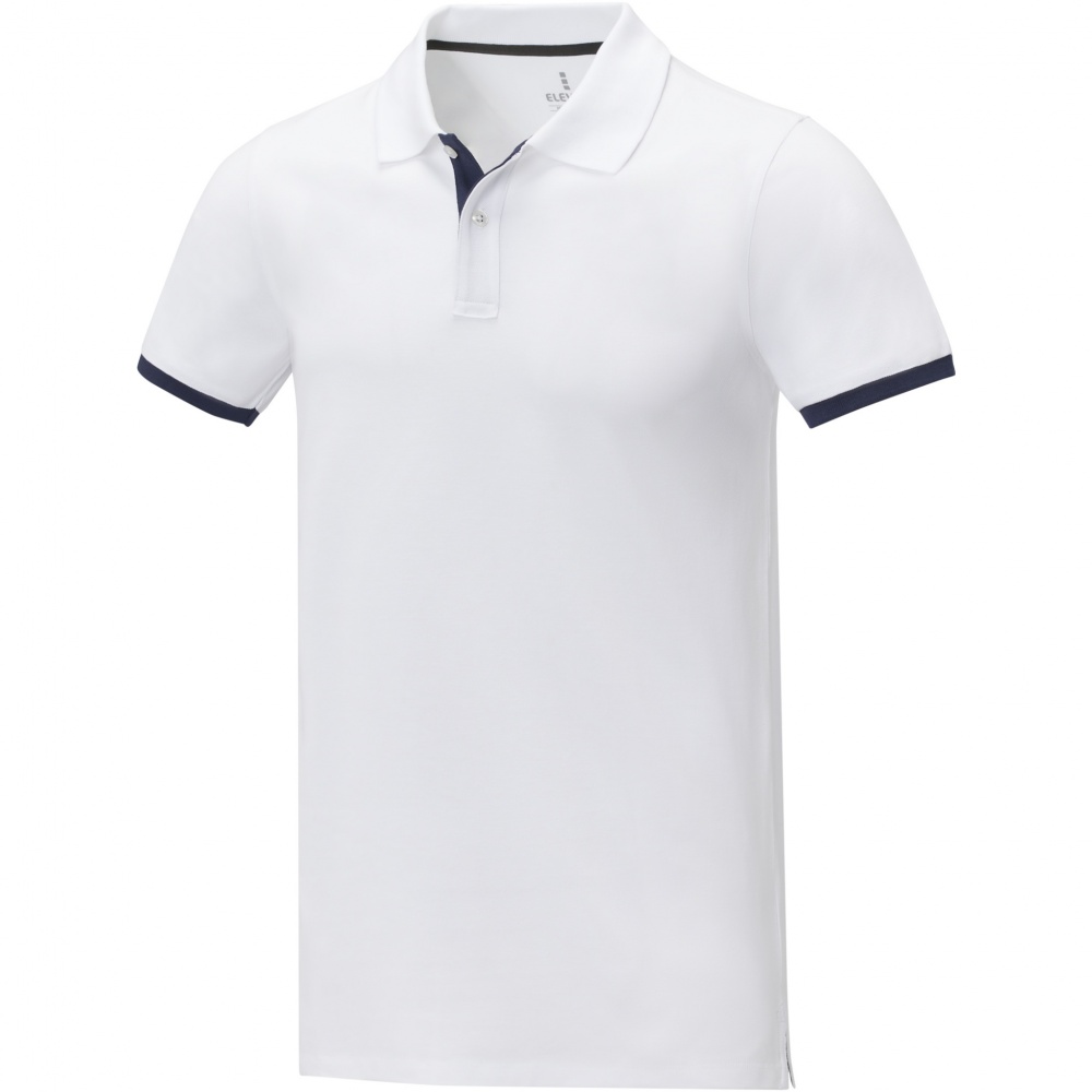 Logotrade advertising products photo of: Morgan short sleeve men's duotone polo