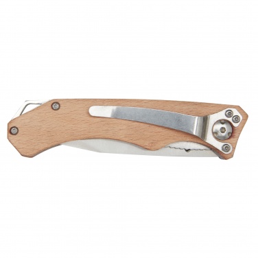 Logo trade promotional giveaways image of: Dave pocket knife with belt clip
