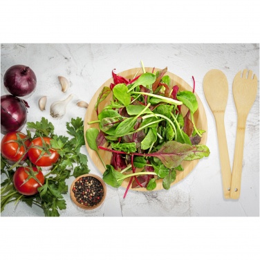 Logotrade advertising product image of: Argulls bamboo salad bowl and tools
