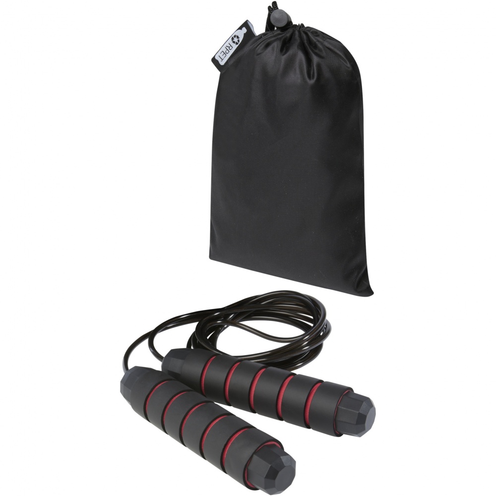 Logotrade corporate gifts photo of: Austin soft skipping rope in recycled PET pouch