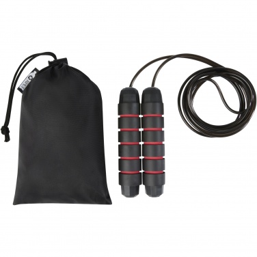 Logotrade promotional merchandise picture of: Austin soft skipping rope in recycled PET pouch