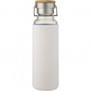 Logo trade promotional giveaway photo of: Thor 660 ml glass bottle with neoprene sleeve
