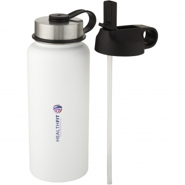 Logo trade promotional merchandise image of: Supra 1 L copper vacuum insulated sport bottle with 2 lids