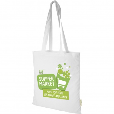 Logotrade promotional giveaway picture of: Orissa 140 g/m² organic cotton tote bag 7L