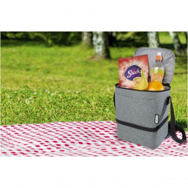 Logotrade promotional item picture of: Tundra 9-can GRS RPET lunch cooler bag 9L
