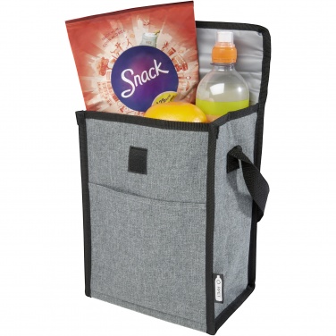Logo trade promotional merchandise picture of: Reclaim 4-can GRS RPET cooler bag 5L