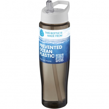 Logo trade corporate gifts image of: H2O Active® Eco Tempo 700 ml spout lid sport bottle