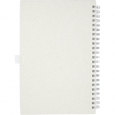 Logotrade promotional item image of: Dairy Dream A5 size reference recycled milk cartons spiral notebook