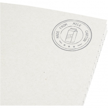 Logo trade business gift photo of: Dairy Dream A5 size reference recycled milk cartons cahier notebook