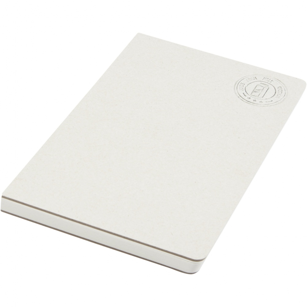 Logotrade corporate gift image of: Dairy Dream A5 size reference recycled milk cartons spineless notebook