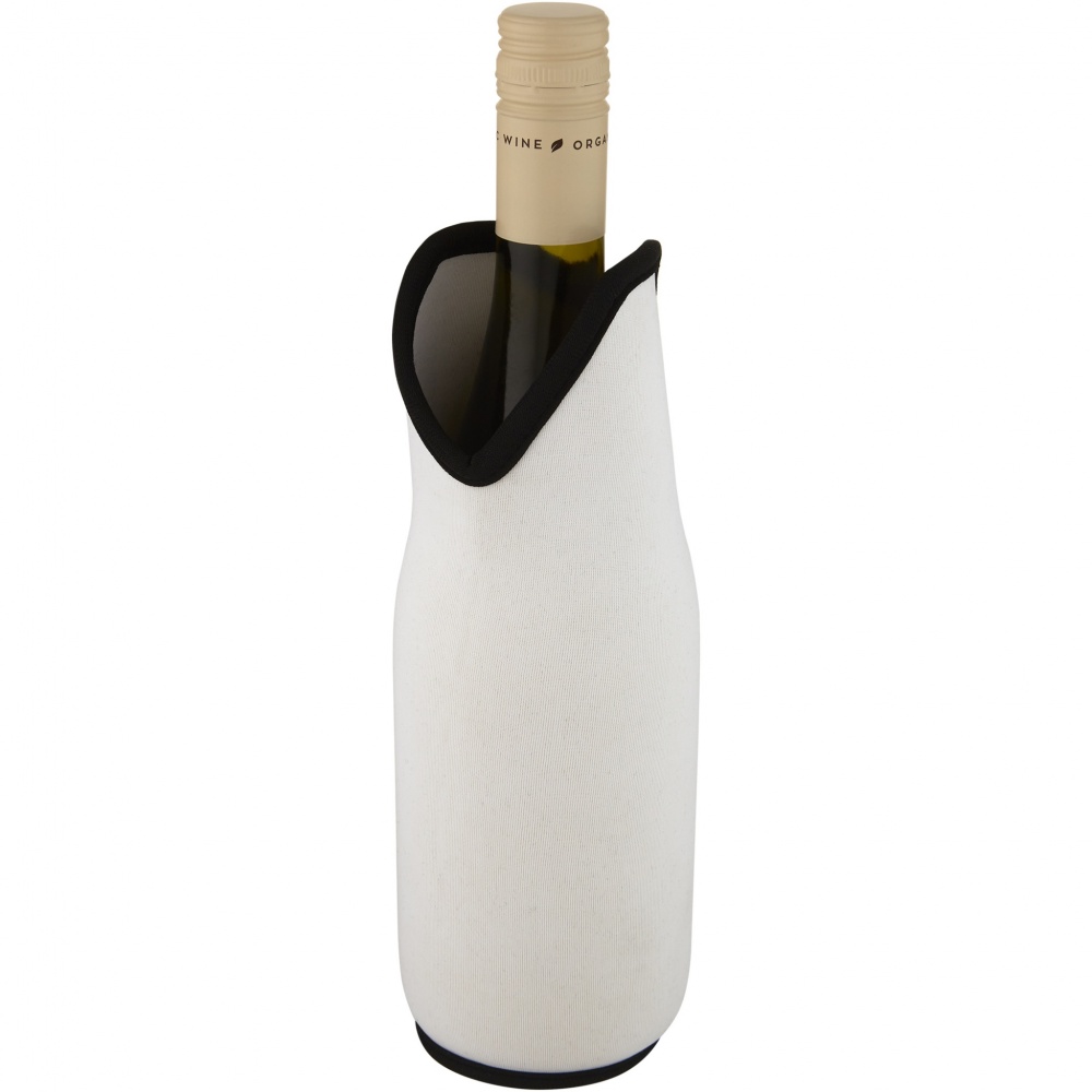Logotrade promotional giveaway image of: Noun recycled neoprene wine sleeve holder