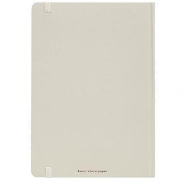 Logo trade corporate gifts image of: Karst® A5 stone paper hardcover notebook - lined