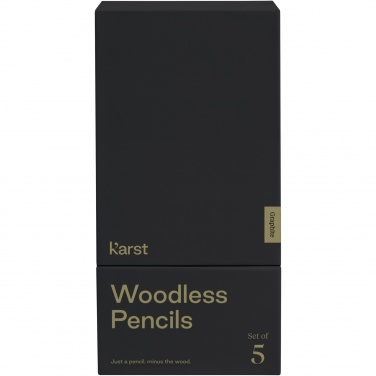 Logotrade promotional gift picture of: Karst® 5-pack 2B woodless graphite pencils