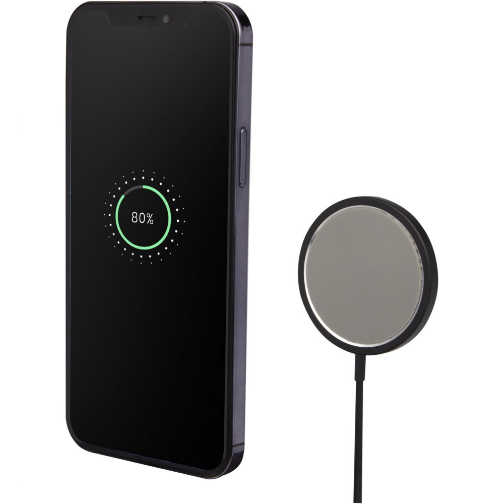 Logotrade promotional product picture of: Magclick 15W aluminium wireless charger