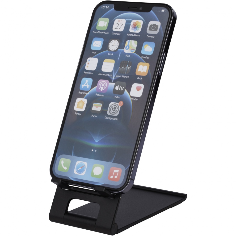 Logo trade advertising products picture of: Rise slim aluminium phone stand