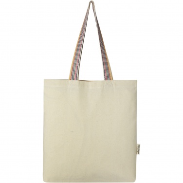 Logotrade corporate gifts photo of: Rainbow 180 g/m² recycled cotton tote bag 5L