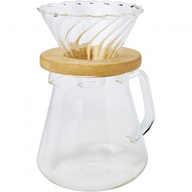 Logo trade promotional merchandise picture of: Geis 500 ml glass coffee maker