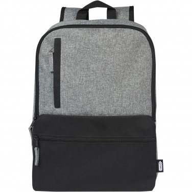 Logotrade promotional products photo of: Reclaim 15" GRS recycled two-tone laptop backpack 14L