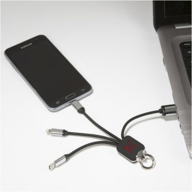 Logo trade promotional products image of: SCX.design C15 quatro light-up cable