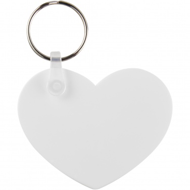 Logotrade corporate gift picture of: Tait heart-shaped recycled keychain