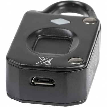Logo trade promotional giveaway photo of: SCX.design T10 fingerprint padlock