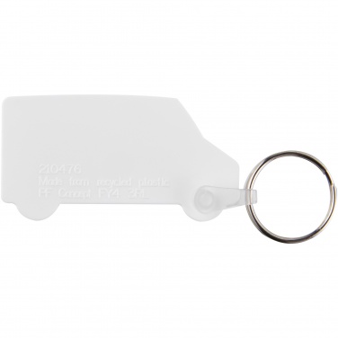 Logo trade promotional products picture of: Tait van-shaped recycled keychain
