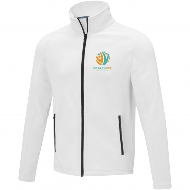 Logo trade promotional products image of: Zelus men's fleece jacket