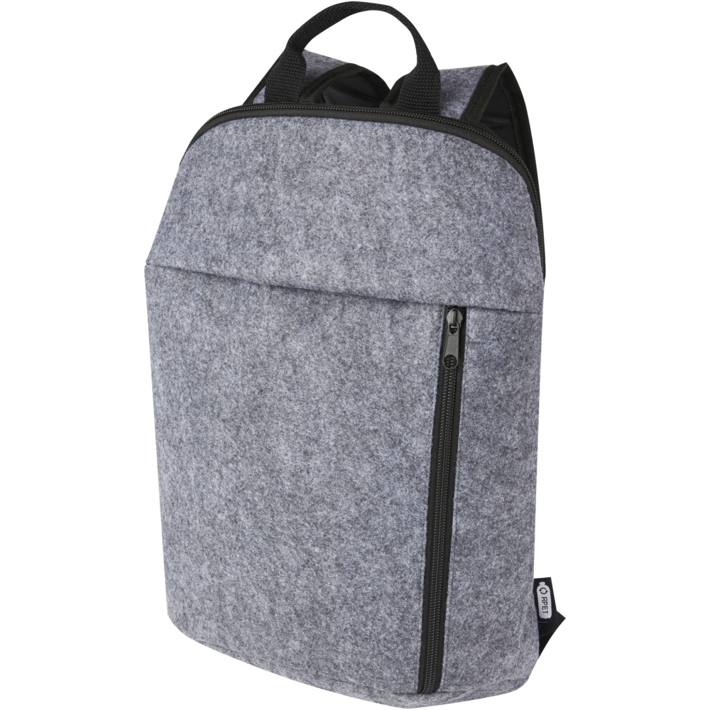 Logo trade promotional merchandise picture of: Felta GRS recycled felt cooler backpack 7L