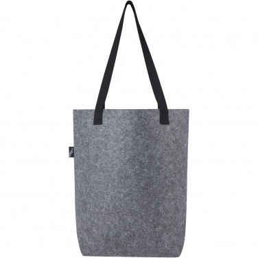 Logotrade business gift image of: Felta GRS recycled felt tote bag with wide bottom 12L