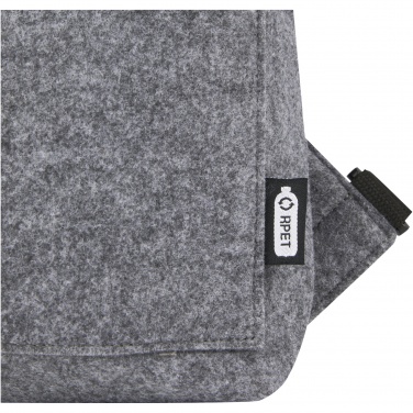 Logo trade corporate gift photo of: Felta GRS recycled felt roll-top bike bag 13L