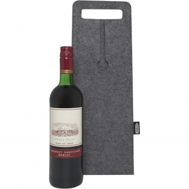 Logotrade corporate gift image of: Felta 75 cl GRS recycled felt wine bag