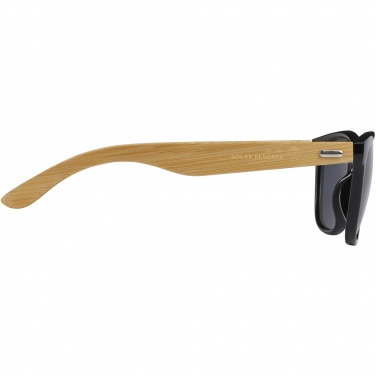 Logo trade promotional merchandise picture of: Sun Ray ocean bound plastic and bamboo sunglasses
