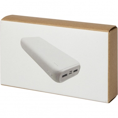 Logo trade promotional merchandise picture of: Electro 20.000 mAh recycled plastic power bank 