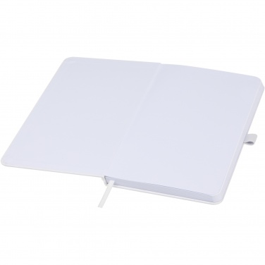 Logotrade promotional product image of: Fabianna crush paper hard cover notebook