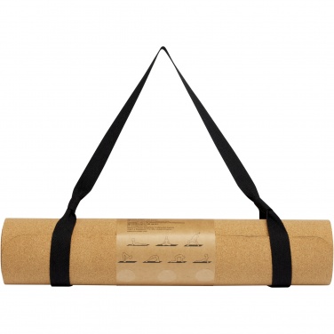 Logo trade promotional merchandise photo of: Trikona cork yoga mat