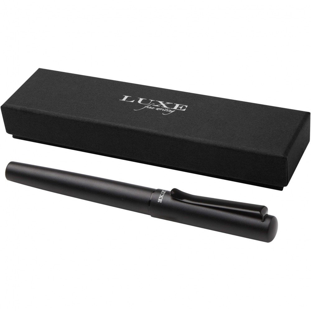 Logo trade promotional products image of: Lucetta recycled aluminium fountain pen