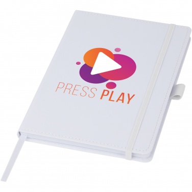 Logo trade promotional items image of: Thalaasa ocean-bound plastic hardcover notebook
