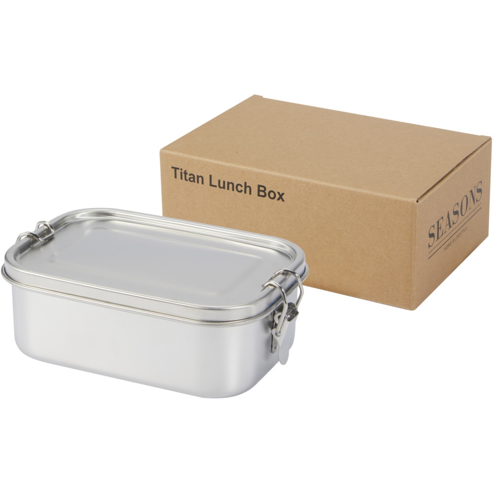 Logotrade corporate gifts photo of: Titan recycled stainless steel lunch box
