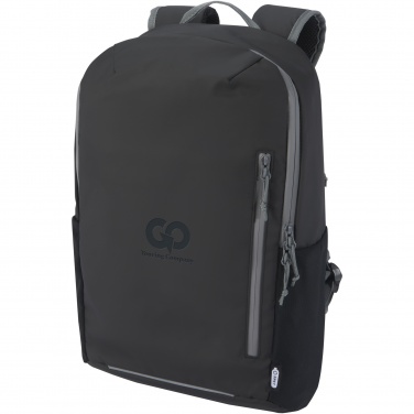 Logotrade promotional product picture of: Aqua 15" GRS recycled water resistant laptop backpack 21L