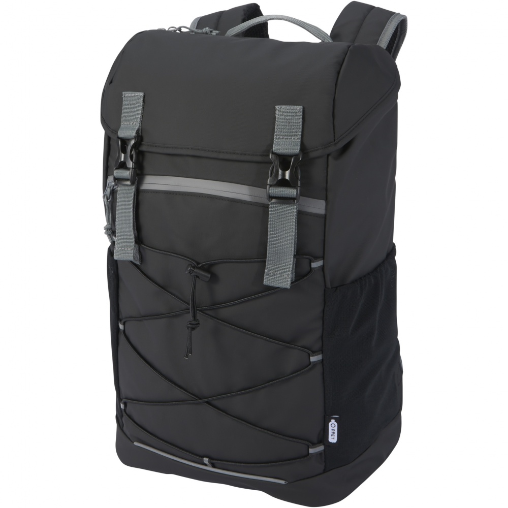Logo trade promotional items picture of: Aqua 15.6" GRS recycled water resistant laptop backpack 23L