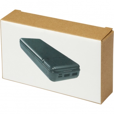 Logo trade promotional gifts image of: Loop 20.000 mAh recycled plastic power bank 