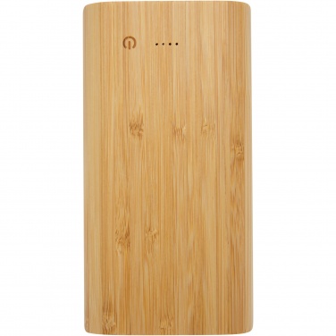 Logotrade promotional giveaway image of: Tulda 20.000 mAh bamboo power bank