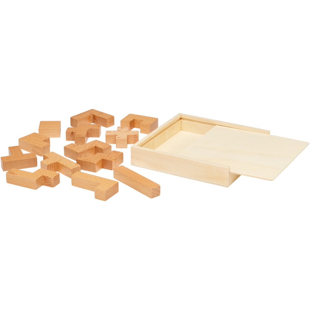 Logotrade advertising products photo of: Bark wooden puzzle