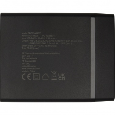 Logotrade advertising products photo of: ADAPT 72W recycled plastic PD power station