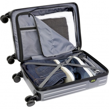 Logo trade promotional giveaways picture of: Rover 20" GRS recycled cabin trolley 40L