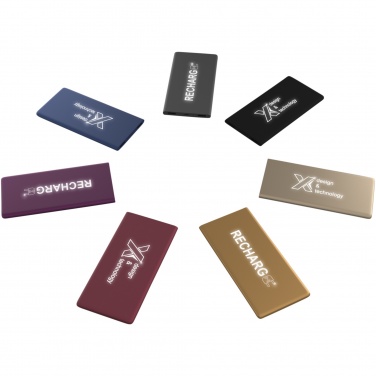 Logo trade promotional giveaway photo of: SCX.design P15 light-up 5000 mAh power bank