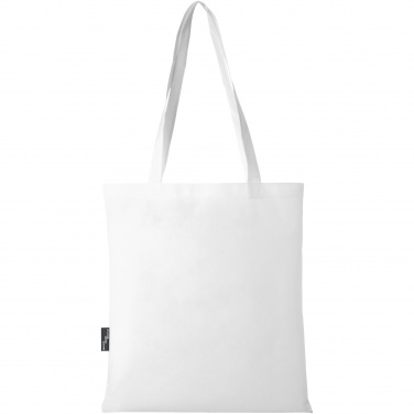 Logotrade promotional merchandise image of: Zeus GRS recycled non-woven convention tote bag 6L